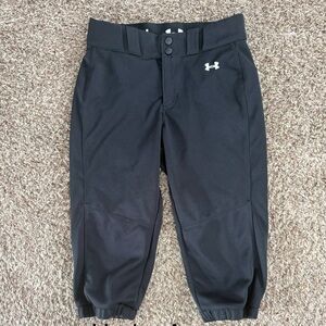 Under Armour Black Performance Softball Pants